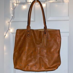 Brown Icing Shoulder Purse